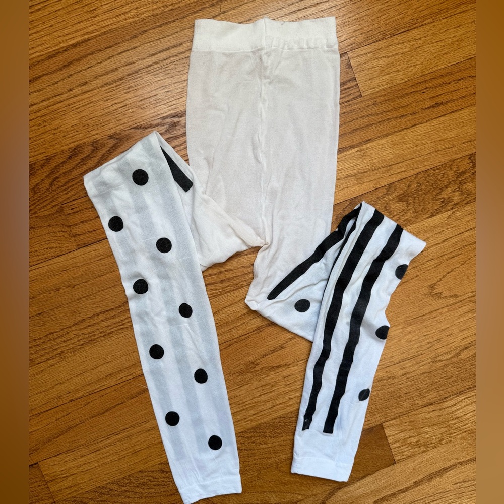 Killer Clown Child Costume, size 8-10, black and white - Picture 11 of 15